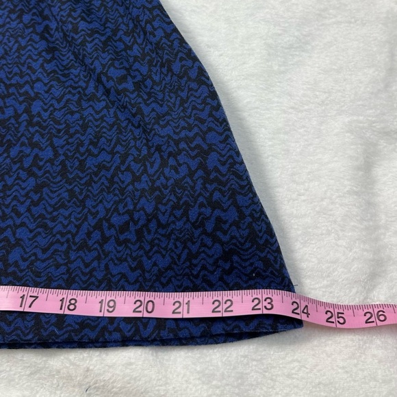 Zella Girl Navy Patterned Casual Dress - Picture 13 of 13